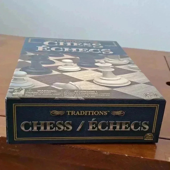 𝅺CHESS ECHECS TRADITIONS SPIN MASTER GAMES - Picture 3 of 8
